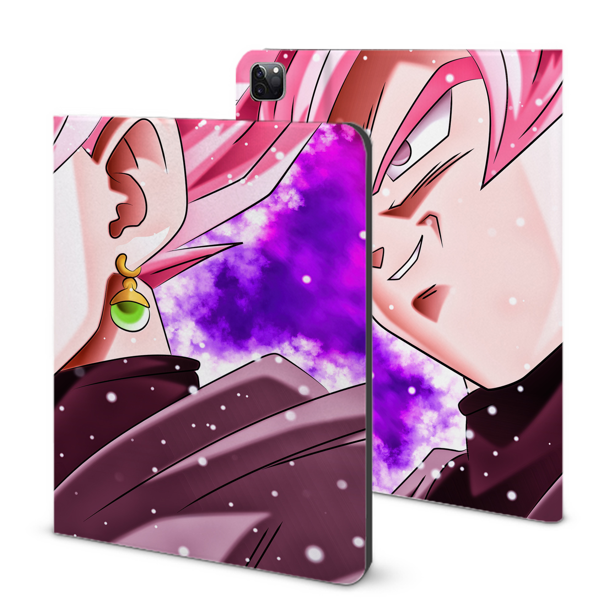（画像用） ドラゴンボール DRAGON BALL IPad ケース ブック型 PUレザー TPU 耐衝撃 軽量 薄型 ペン収納なし 全面保護 IPad 各モデル対応